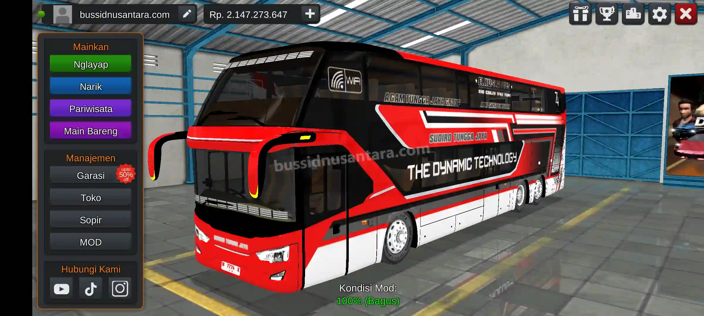 Mod Bussid Avante D2 ZS
